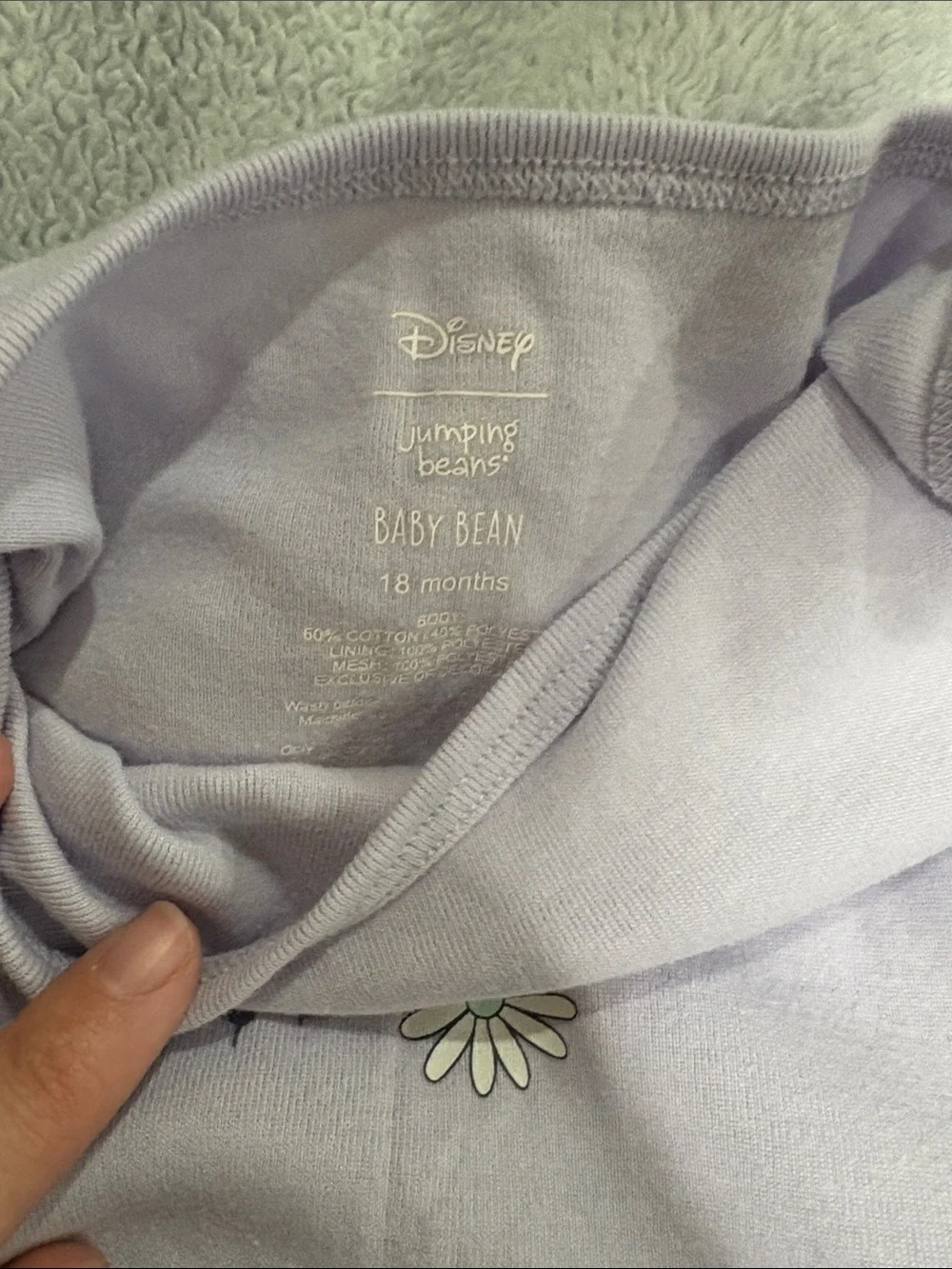 Disney Baby Lilac Winnie the Pooh Top with Daisy